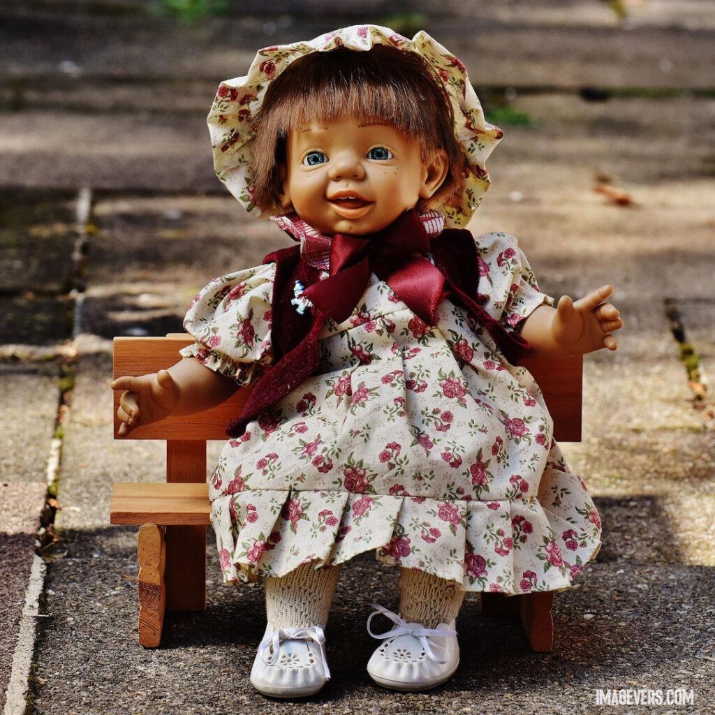 Brown-Haired-Female-Doll